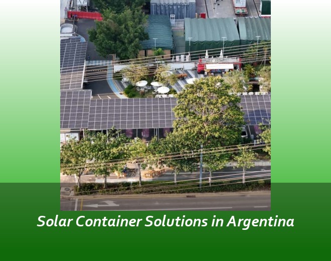 Solar Container Solutions in Argentina